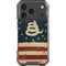 Dont Tread On Me American Flag iPhone 18 Pro Clear Case