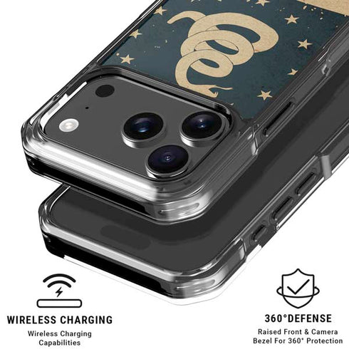Dont Tread On Me American Flag iPhone 18 Pro Clear Case
