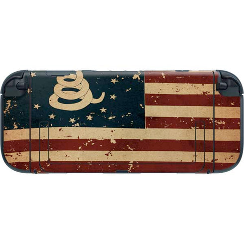 Dont Tread On Me American Flag Nintendo Switch 2 (2025) with Joy-Con Skin