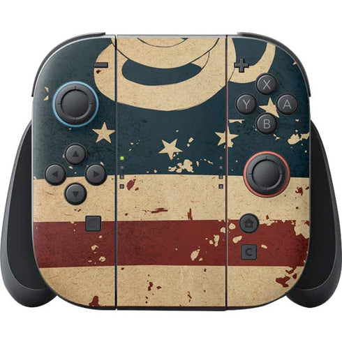Dont Tread On Me American Flag Nintendo Switch 2 (2025) Joy-Con Controller Skin