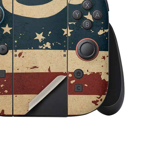 Dont Tread On Me American Flag Nintendo Switch 2 (2025) Joy-Con Controller Skin
