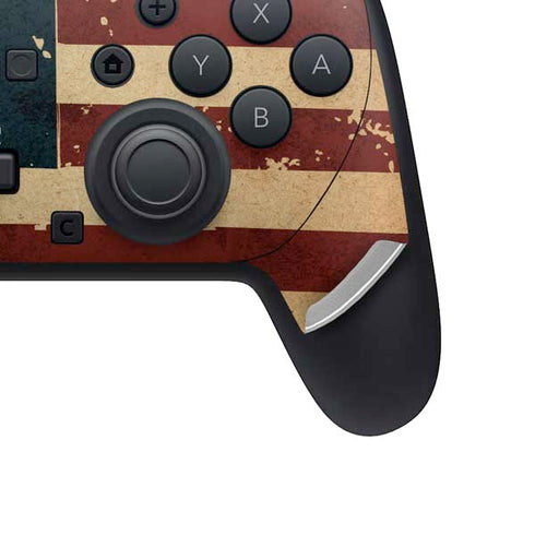 Dont Tread On Me American Flag Nintendo Switch 2 (2025) Pro Controller Skin