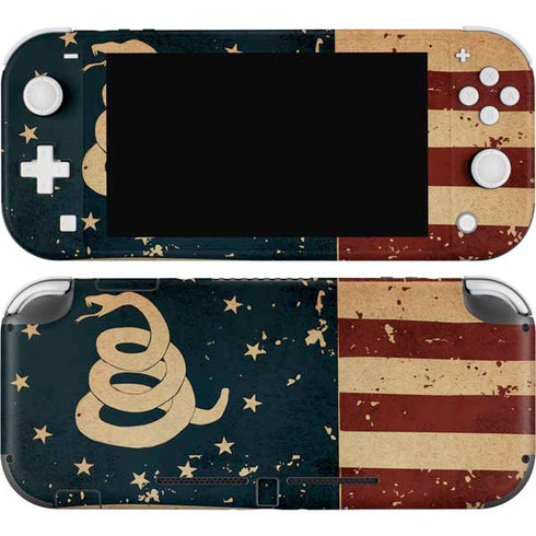 Dont Tread On Me American Flag Nintendo Skins