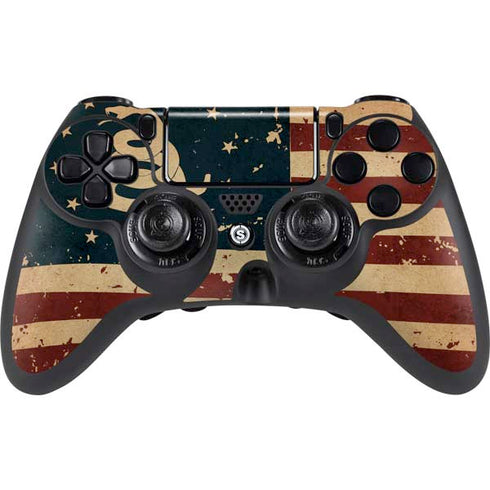 Dont Tread On Me American Flag PlayStation PS4 Skins