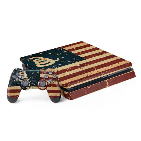 Dont Tread On Me American Flag PlayStation PS4 Skins