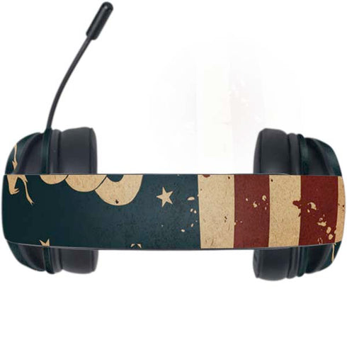 Dont Tread On Me American Flag Razer Kraken X Skin