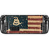 Dont Tread On Me American Flag Steam Deck Handheld Gaming Computer OLED Skin