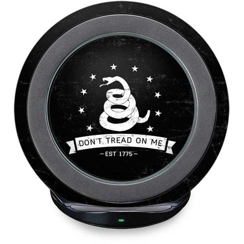 Dont Tread On Me Est 1775 Fast Charge Wireless Charging Stand Skin