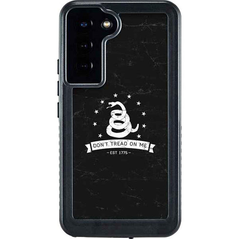 Dont Tread On Me Est 1775 Galaxy S24 Plus Waterproof Case