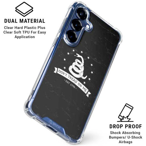 Dont Tread On Me Est 1775 Galaxy S25 Plus Clear Case