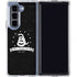 Dont Tread On Me Est 1775 Galaxy Z Fold5 5G Clear Case