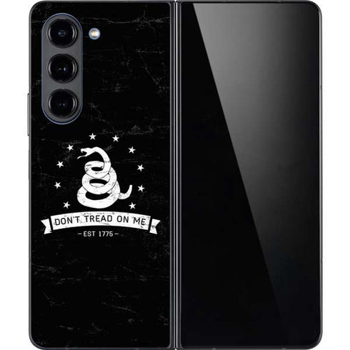 Dont Tread On Me Est 1775 Galaxy Z Fold5 5G Skin