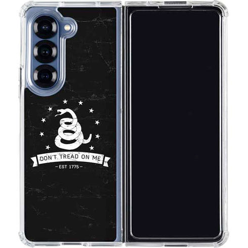 Dont Tread On Me Est 1775 Galaxy Z Fold6 Clear Case