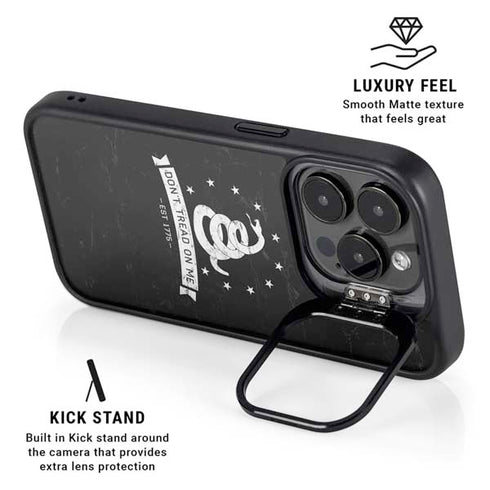 Dont Tread On Me Est 1775 iPhone 13 Pro Max Kickstand Case