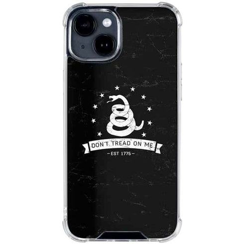 Dont Tread On Me Est 1775 iPhone 15 Clear Case
