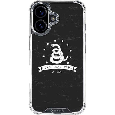 Dont Tread On Me Est 1775 iPhone 16 Clear Case