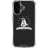 Dont Tread On Me Est 1775 iPhone 16 Plus Clear Case