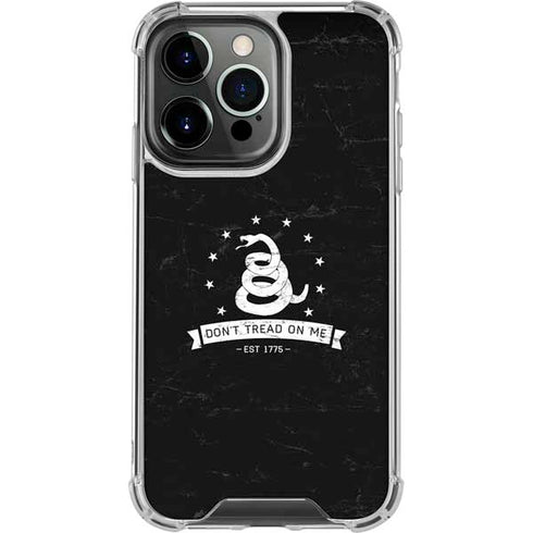Dont Tread On Me Est 1775 iPhone 16 Pro Clear Case