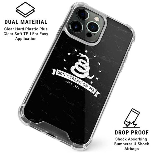 Dont Tread On Me Est 1775 iPhone 16 Pro Clear Case