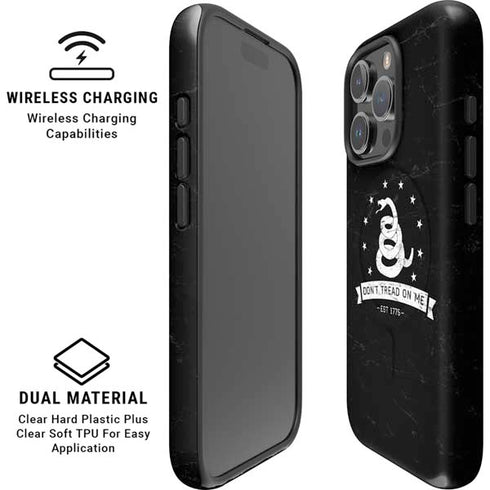 Dont Tread On Me Est 1775 iPhone 16 Pro Magsafe Impact Case