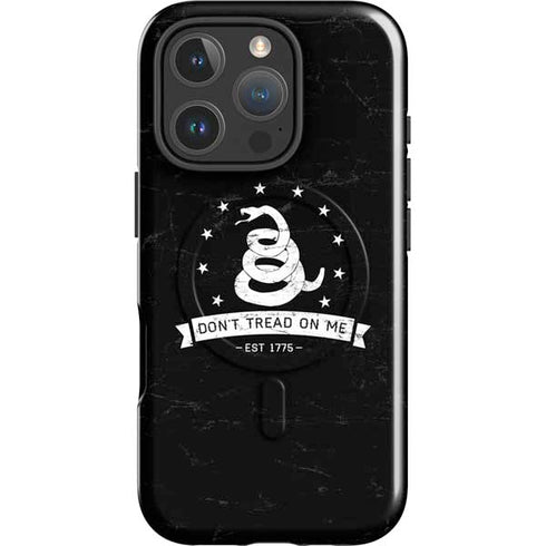 Dont Tread On Me Est 1775 iPhone 16 Pro Max Magsafe Impact Case
