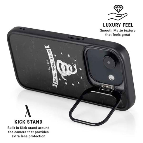 Dont Tread On Me Est 1775 iPhone 16e Kickstand Case