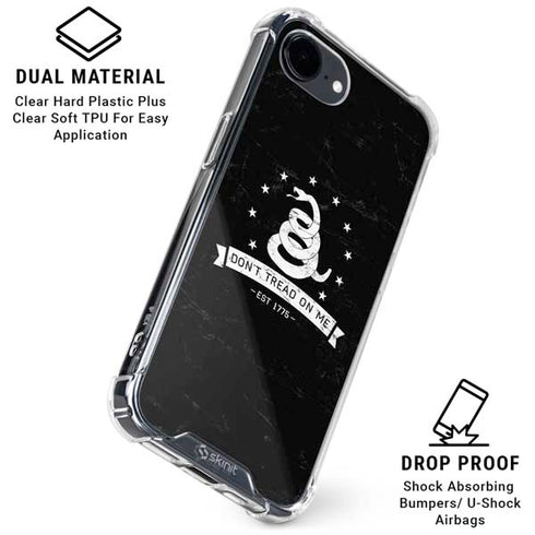 Dont Tread On Me Est 1775 iPhone 16e Clear Case