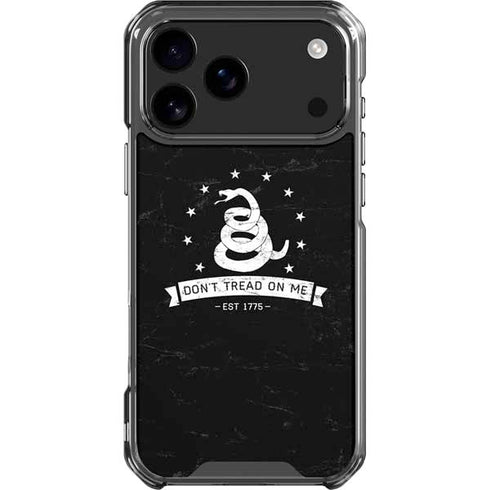 Dont Tread On Me Est 1775 iPhone 18 Pro Max Clear Case