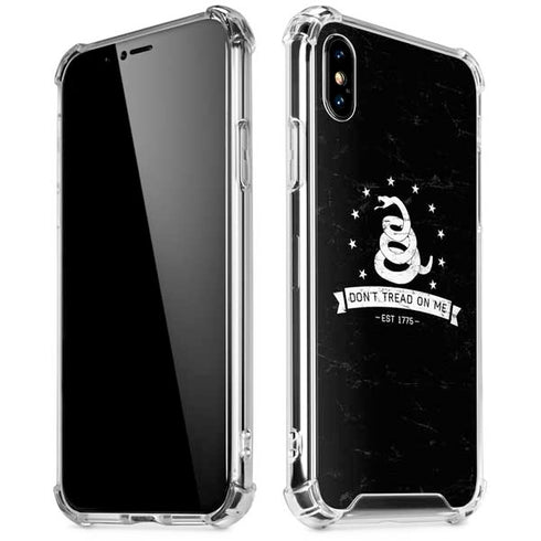 Dont Tread On Me Est 1775 iPhone X/XS Clear Case