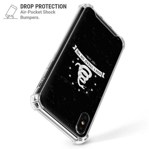 Dont Tread On Me Est 1775 iPhone X/XS Clear Case