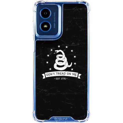 Dont Tread On Me Est 1775 Moto G Play 4G (2024) Clear Case