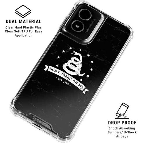 Dont Tread On Me Est 1775 Moto G Power 5G (2024) Clear Case