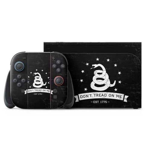 Dont Tread On Me Est 1775 Nintendo Switch 2 (2025) with Joy-Con Skin