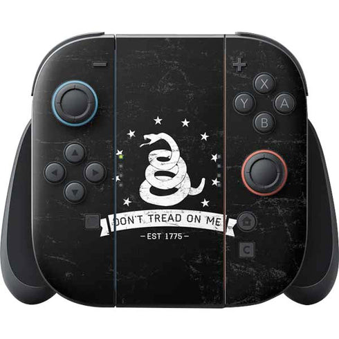 Dont Tread On Me Est 1775 Nintendo Switch 2 (2025) Joy-Con Controller Skin