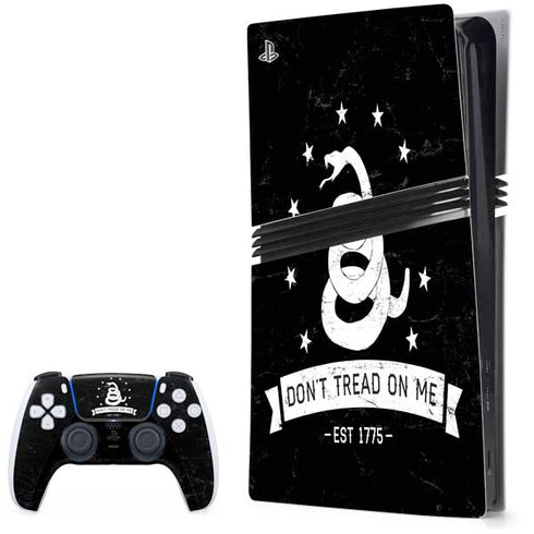 Dont Tread On Me Est 1775 PS5 Pro Bundle Skin