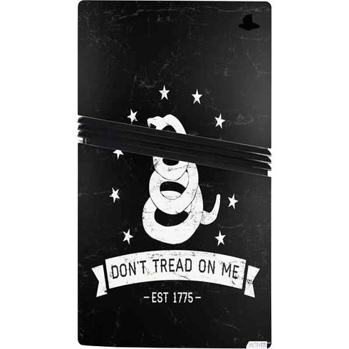 Dont Tread On Me Est 1775 PS5 Pro Console Skin