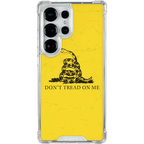 Dont Tread On Me Galaxy S25 Ultra Clear Case