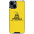 Dont Tread On Me iPhone 15 Clear Case