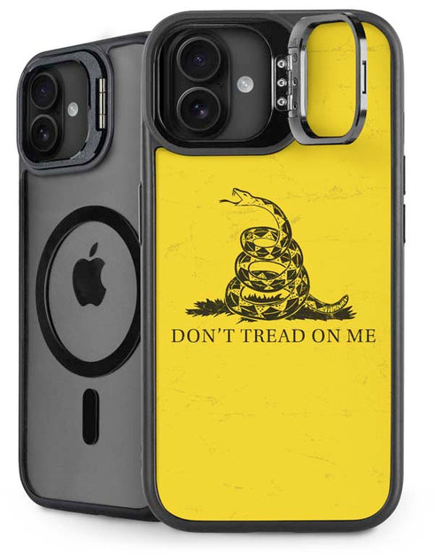 Dont Tread On Me iPhone 16 Plus Kickstand Case