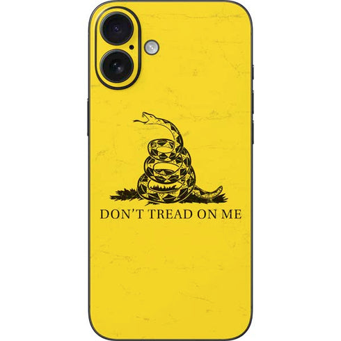 Dont Tread On Me iPhone 16 Plus Skin
