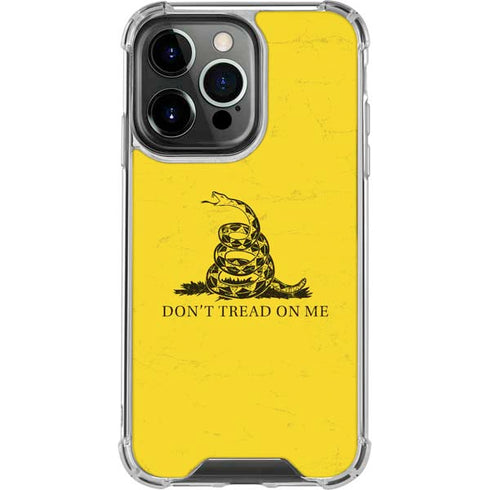 Dont Tread On Me iPhone 16 Pro Clear Case