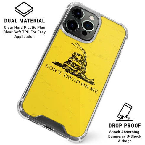 Dont Tread On Me iPhone 16 Pro Clear Case