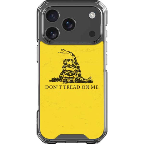 Dont Tread On Me iPhone 18 Pro Clear Case