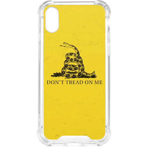 Dont Tread On Me iPhone XS Clear Case