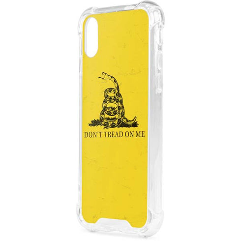 Dont Tread On Me iPhone XS Clear Case