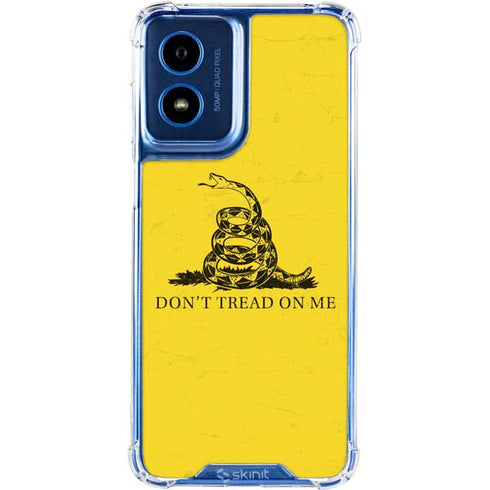 Dont Tread On Me Moto G Play 4G (2024) Clear Case