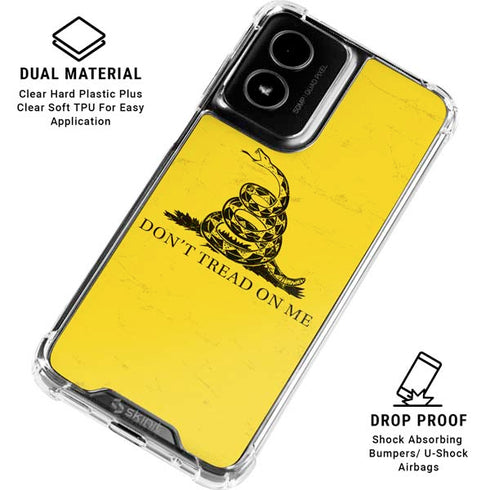 Dont Tread On Me Moto G Power 5G (2024) Clear Case
