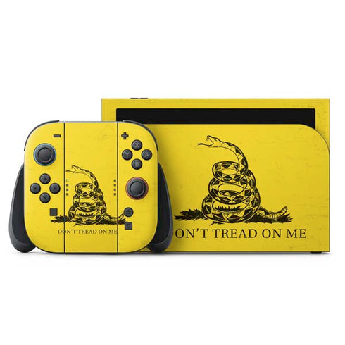 Dont Tread On Me Nintendo Skins