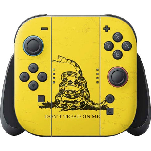 Dont Tread On Me Nintendo Switch 2 (2025) Joy-Con Controller Skin