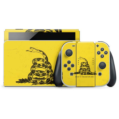 Dont Tread On Me Nintendo Skins